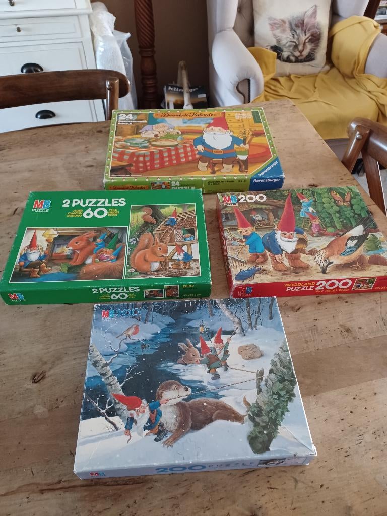 Puzzels David de kabouter vanaf 2 euro, Kinderen en Baby's, Speelgoed | Kinderpuzzels, Ophalen of Verzenden