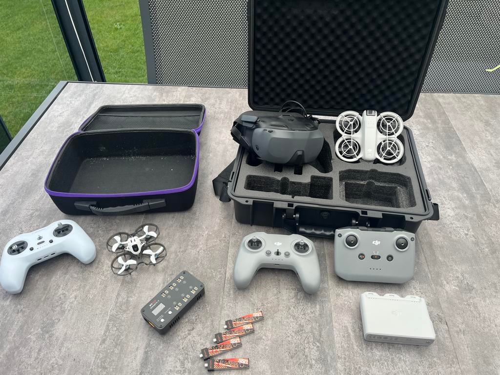 Drones dji neo1 & beta fpv meteor pro, Hobby en Vrije tijd, Modelbouw | Radiografisch | Helikopters en Quadcopters, Zo goed als nieuw