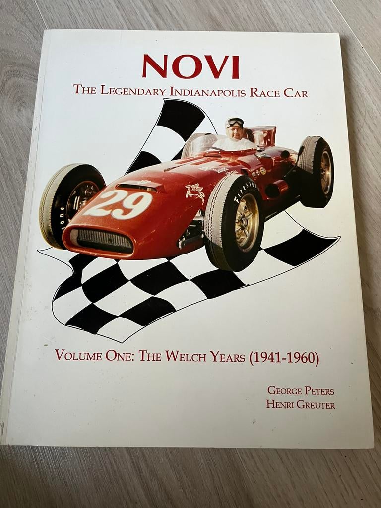 Novi Indianapolis raceboek f1, Ophalen, Zo goed als nieuw