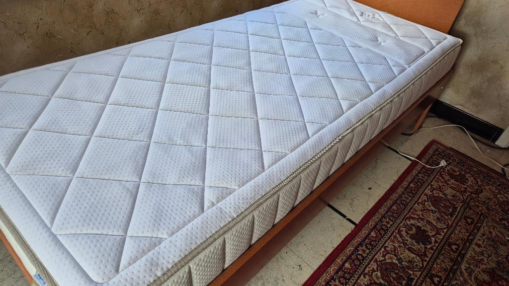 Matras extra firm 1persoonsbed (Auping, Maestro), Ophalen, Gebruikt, 90 cm, Eenpersoons