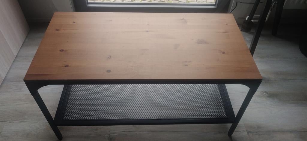 Ikea FJÄLLBO salontafel hout/metaal, Enlèvement, Métal