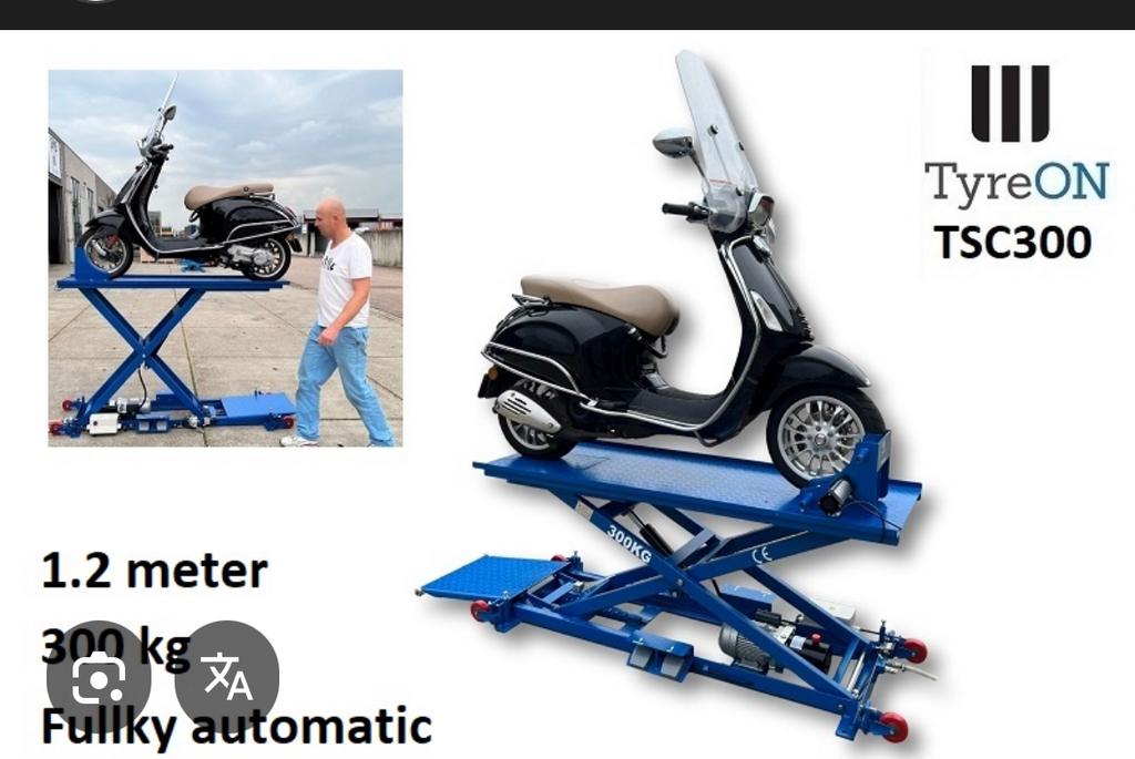 GEZOCHT scooter/motor brug / lift, Ophalen, Zo goed als nieuw