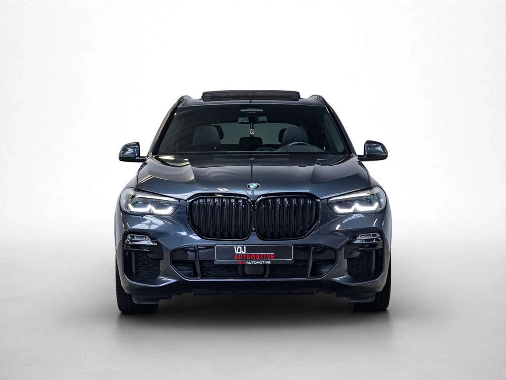 BMW X5 xDrive 45e M-SPORT|HEAD-UP|360°|H&K|ACC|LA|KEYLESS, Auto's, Automaat, USB, Gebruikt, Blauw