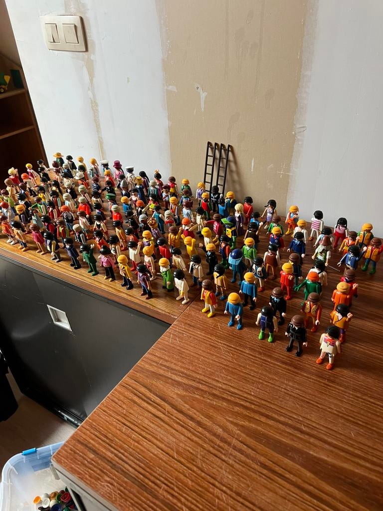 Groot lot playmobil, Ophalen
