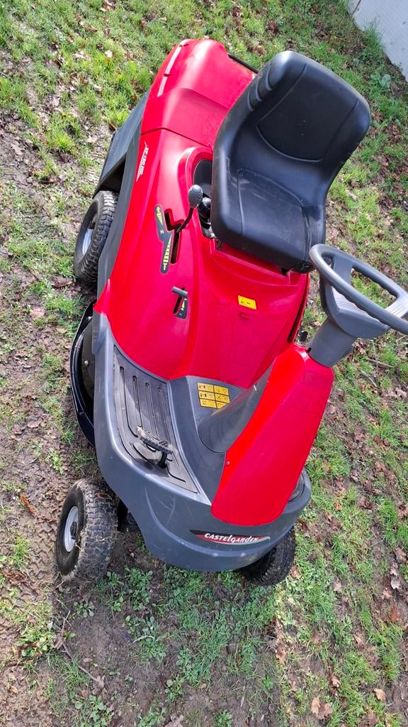 Tracteur tondeuse, Enlèvement