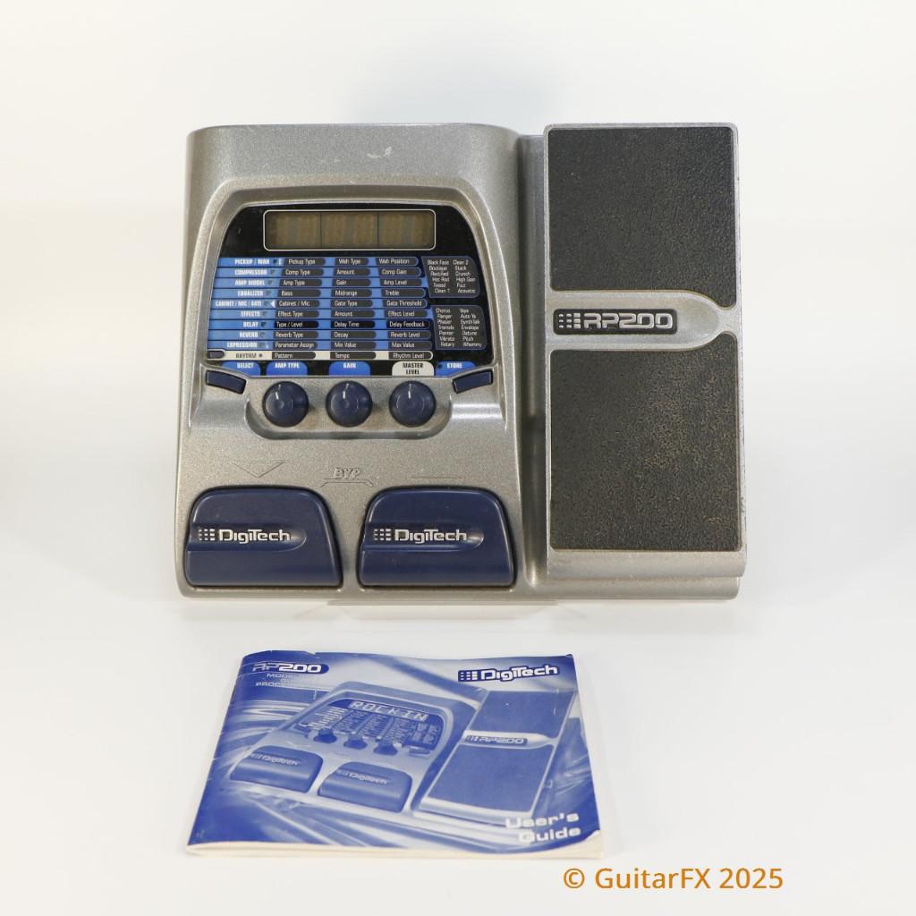 Digitech RP200 Multi-Effect (incl. handleiding), Muziek en Instrumenten, Effecten, Gebruikt, Multi-effect, Ophalen of Verzenden