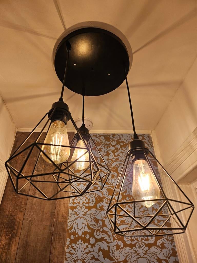 Lampe suspensions noir, Maison & Meubles, Lampes | Suspensions, Enlèvement