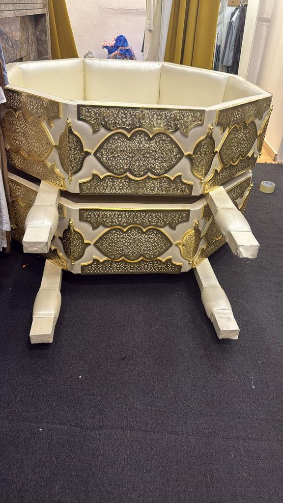 Chaise Bride 2 pièces, Antiquités & Art, Enlèvement ou Envoi