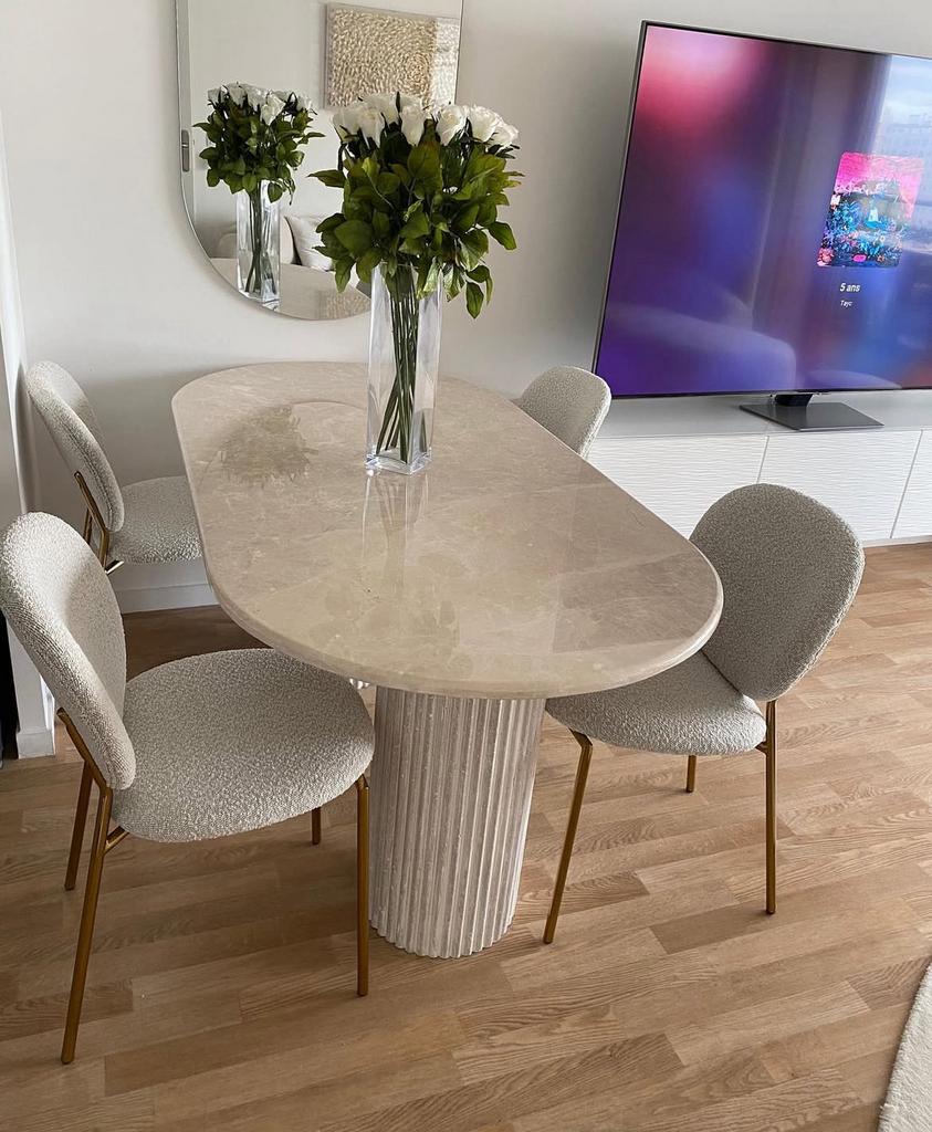 Table en marbre sur mesures neuve, Maison & Meubles, Envoi, Neuf