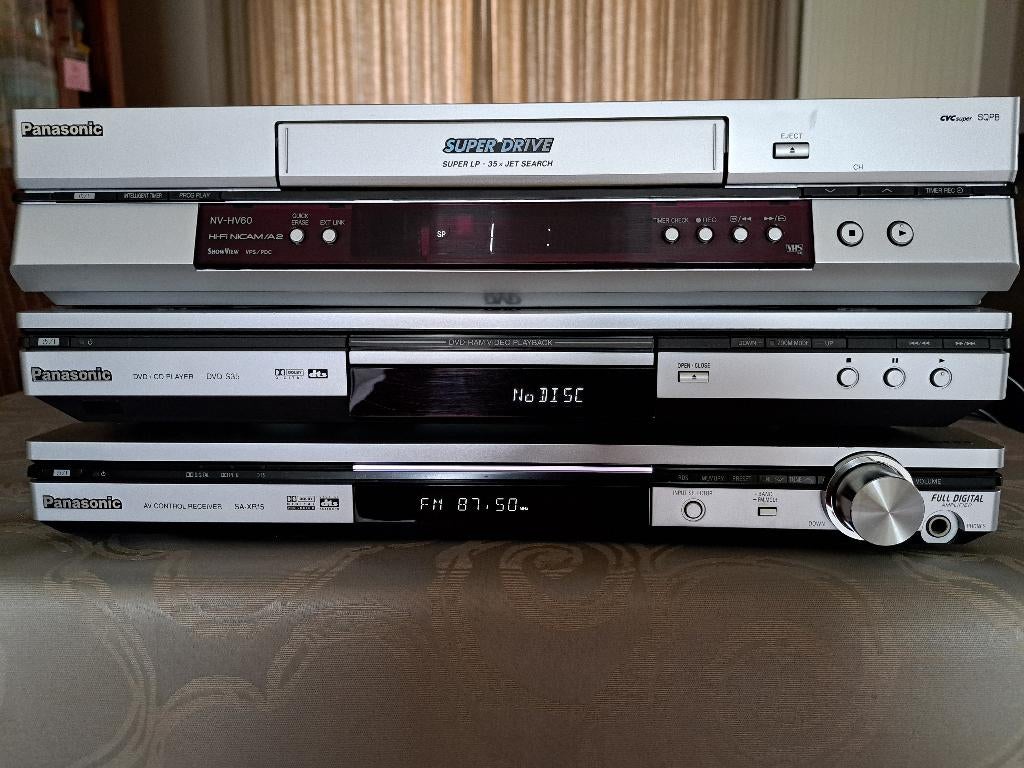 Chaîne stéréo Panasonic, Autres marques, Enlèvement, Utilisé, Composants en vrac