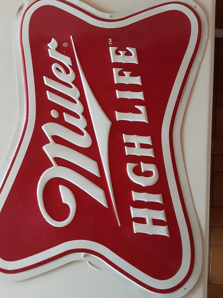 Metalen reklame bord, Verzamelen, Ophalen