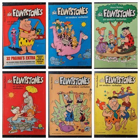 82 The Flintstones strip boeken HANNA BARBERA, Boeken, Stripverhalen, Gelezen, Complete serie of reeks, Ophalen