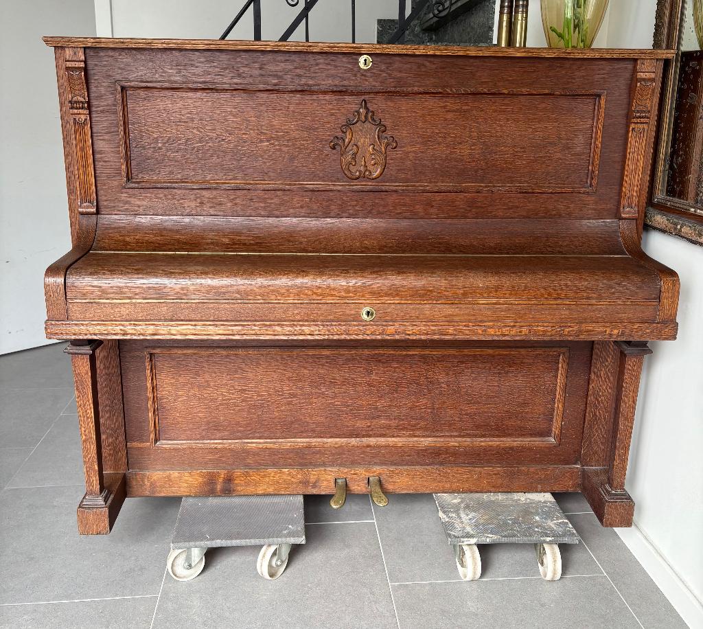 Klassieke piano, Ophalen, Gebruikt, Bruin, Piano
