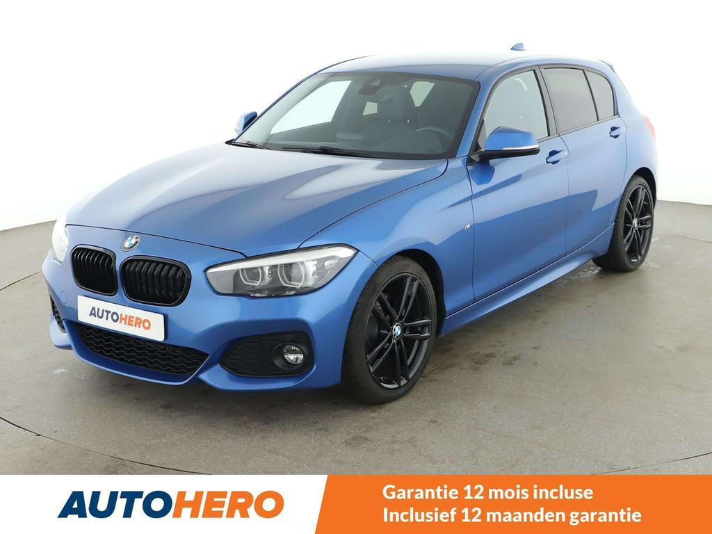 BMW 1 Serie 120 120i Edition M Sport Shadow (bj 2018), Auto's, Automaat, 1998 cc, Gebruikt, Blauw
