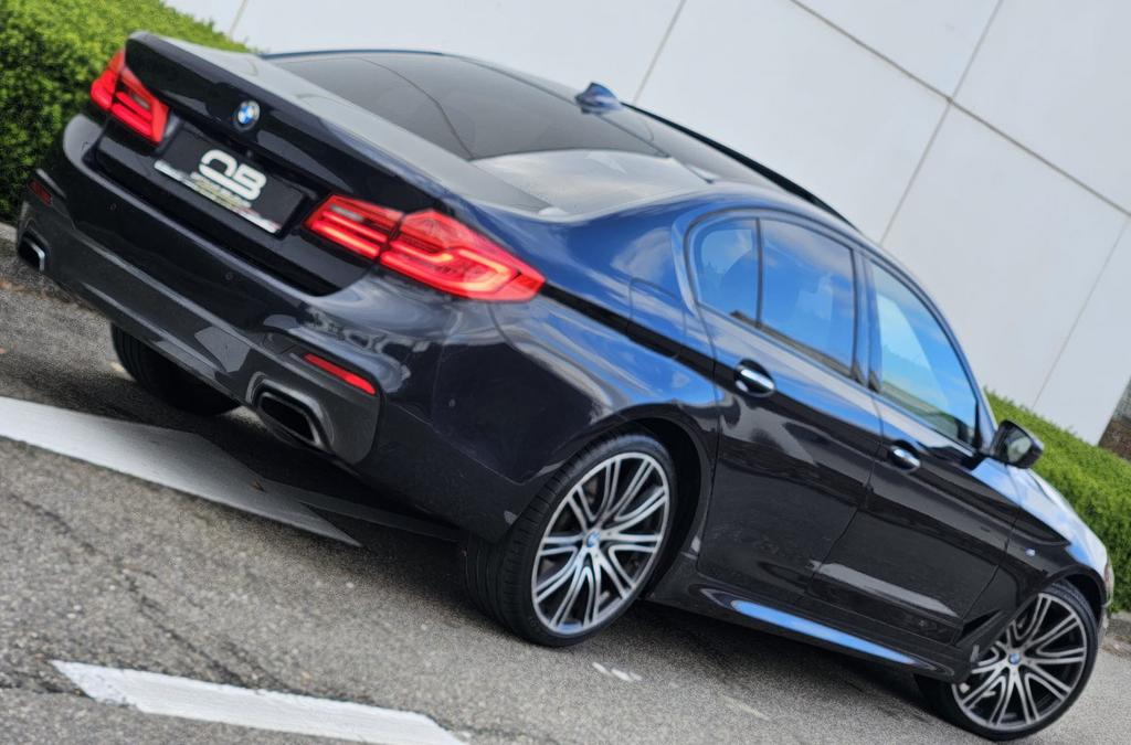 *** Bmw 520 d - M Pack - 2018 - Full option - Garantie ***, Auto's, Automaat, 1995 cc, Blauw, 140 kW
