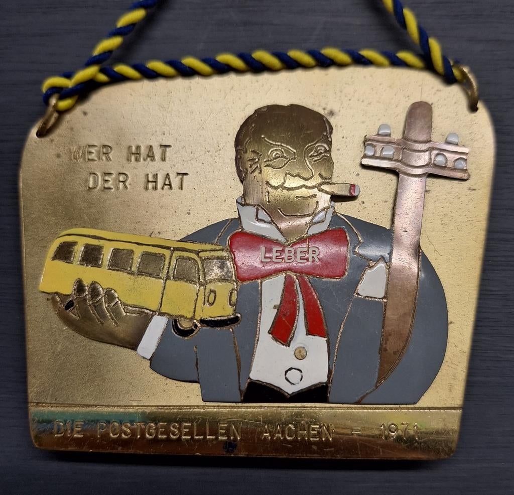 Carnaval  medaille, Verzamelen, Ophalen of Verzenden