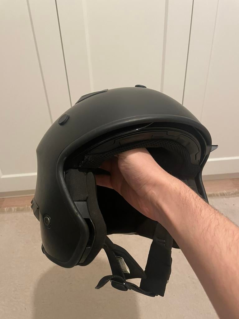 Scooter helm (vito), Fietsen en Brommers, Brommerhelmen, Ophalen of Verzenden, Zo goed als nieuw