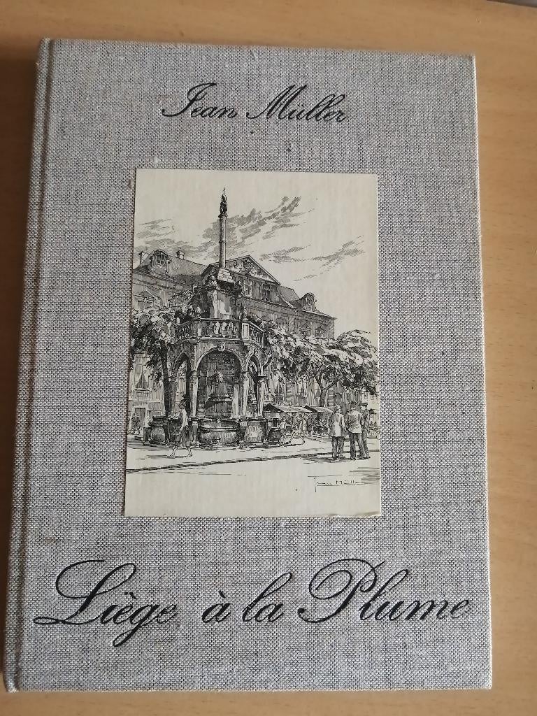 Liège à la plume, dessins de Jean Müller E.O.1973, Enlèvement ou Envoi