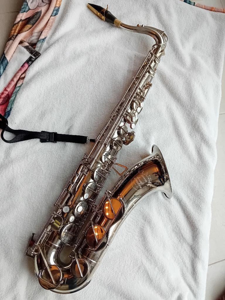 Amati Kraslice Super Classic tenor saxofoon set, Musique & Instruments, Instruments à vent | Saxophones, Utilisé, Ténor, Avec valise