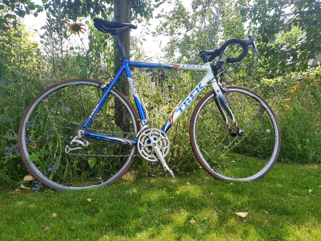 vintage koersfiets Trek maat 56, 28 inch, Gebruikt, 15 tot 20 versnellingen, 53 tot 57 cm