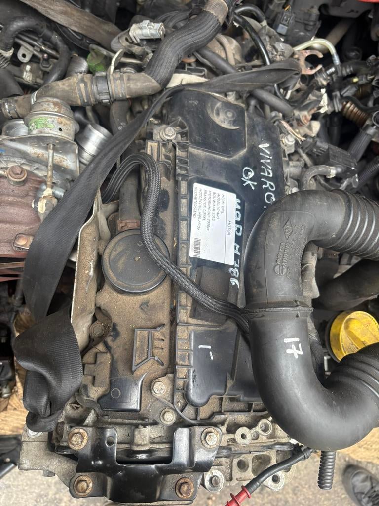 MOTEUR DIESEL OPEL VIVARO RENAULT TRAFIC 2.0 *M9R786, Enlèvement, Utilisé, Opel