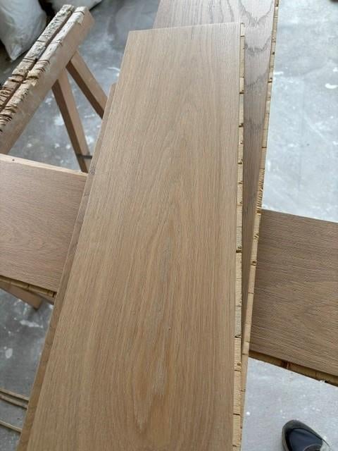 NIEUW halfmassief eikenparket The Twelve - Alice, Grijs, Nieuw, Contemporain, 10 tot 25 m²