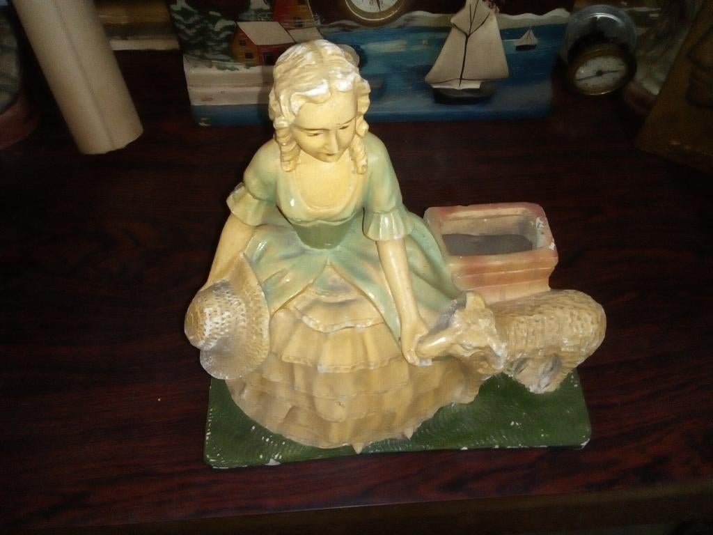 Ancienne statue art déco Ancienne statue art déco, Antiquités & Art, Enlèvement ou Envoi, Statue