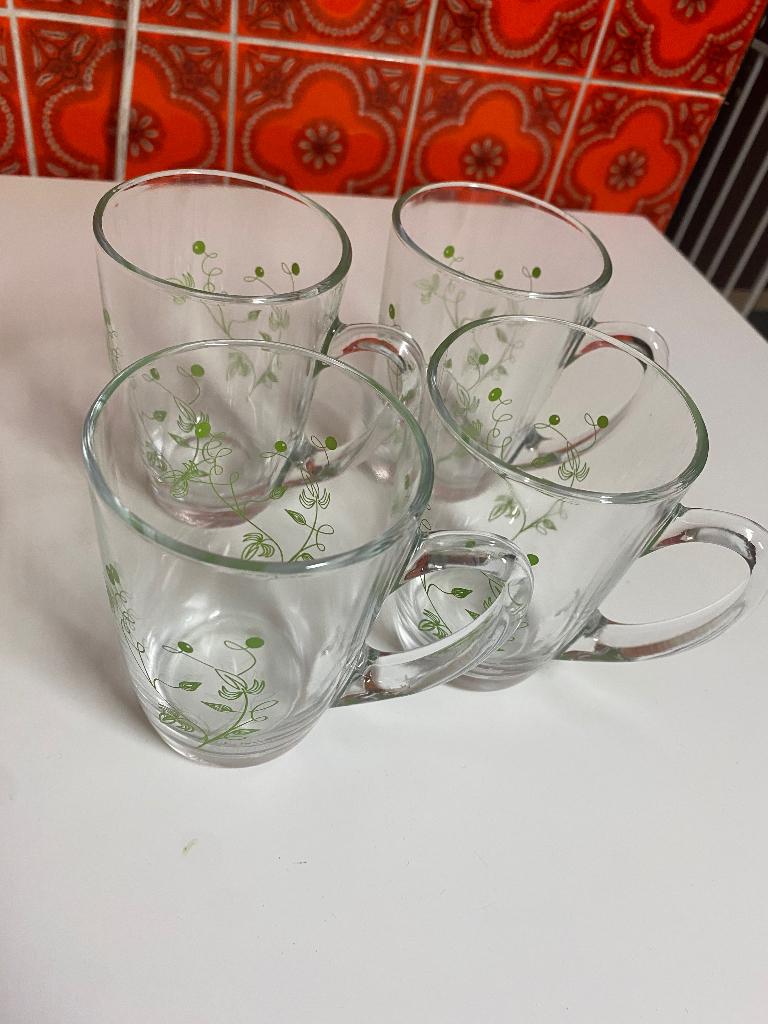 Thee tassen, Huis en Inrichting, Keuken | Servies, Ophalen, Glas of Glazen, Nieuw, Glas