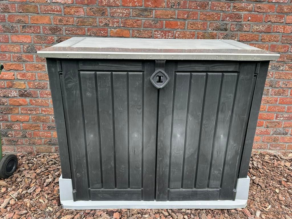 Kussenbox, Tuin en Terras, Bergingen en Tuinkasten, Ophalen, Gebruikt, Kunststof, Overige typen