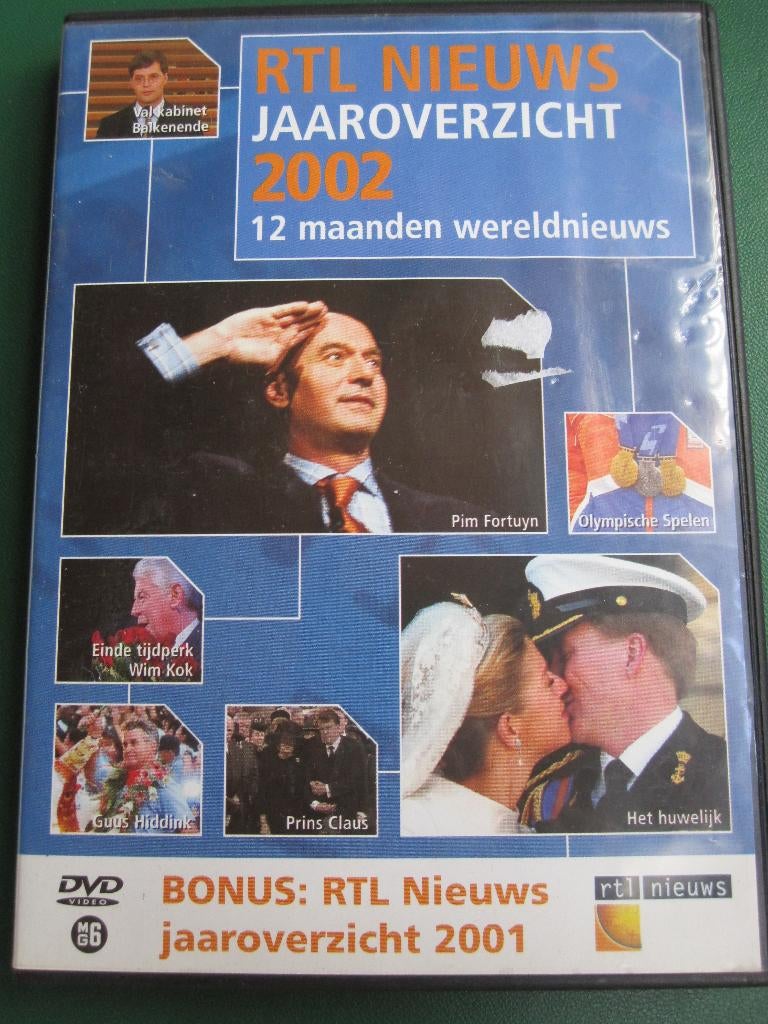 Revue annuelle 2002 de RTL News, À partir de 6 ans, Enlèvement ou Envoi, Comme neuf, Politique ou Histoire