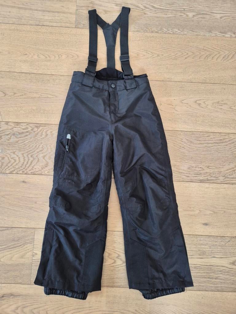 Pantalon noir ski enfant 8 ans 122-128, Enlèvement, Pantalon