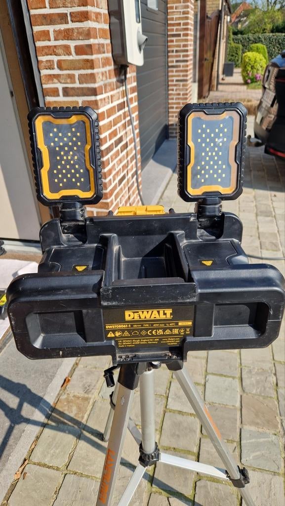 Dewalt Werklamp op accu. Perfecte staat, Ophalen of Verzenden, Lamp