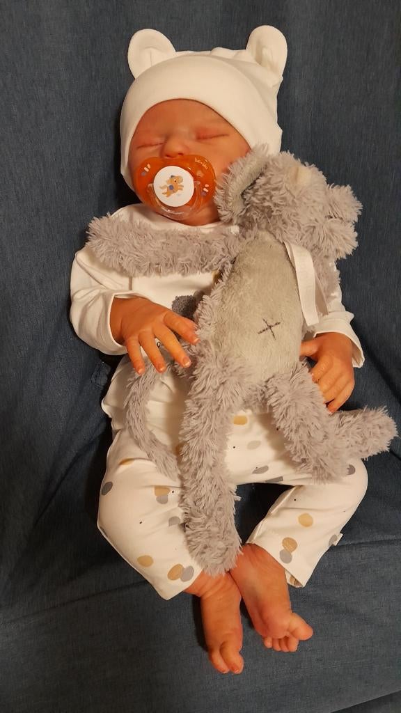 Reborn...John John ️, Verzamelen, Poppen, Ophalen of Verzenden, Nieuw, Pop, Levensecht of Reborn