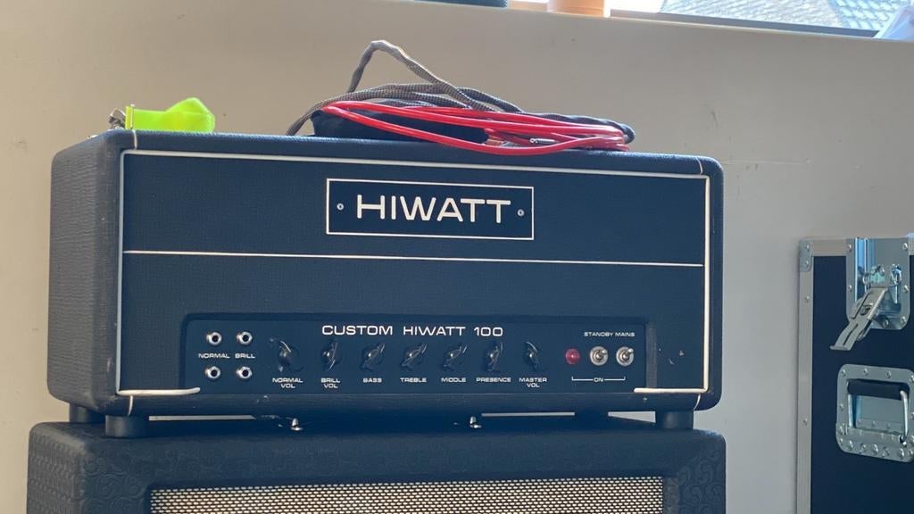 Hiwatt custom 100 dr103 versterker 1970 fender vox gibson, Ophalen