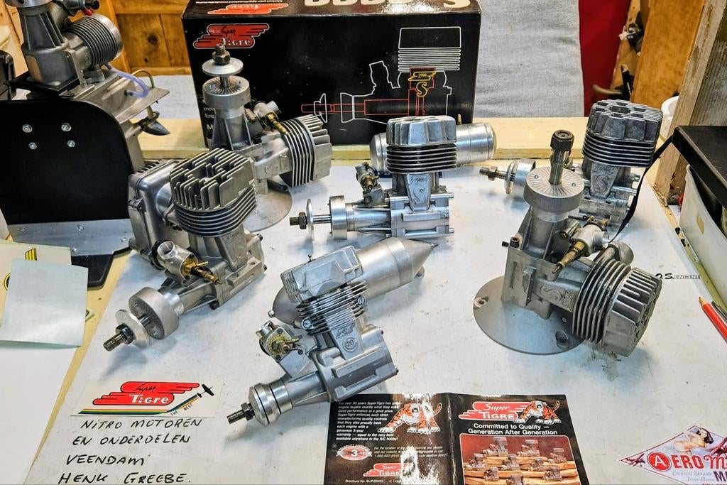 Supertigre S2000 et S3000., Enlèvement ou Envoi, Utilisé, Nitro, RTF (Ready to Fly)