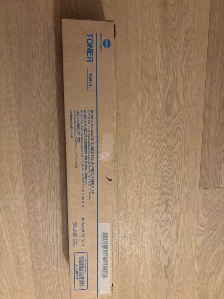 Toner Konica Minolta TN513, Informatique & Logiciels, Imprimantes, Comme neuf, Enlèvement