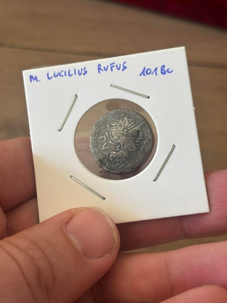 Monnaie romaine - République - Rufus, Enlèvement ou Envoi, Italie, Monnaie en vrac, Argent