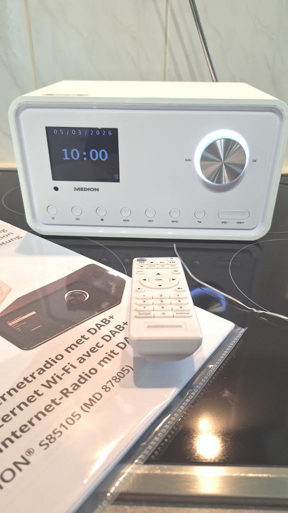 DAB/ internetradio met afstandsbediening, Ophalen, Radio