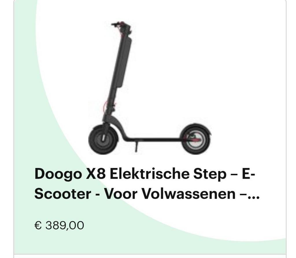 E scooter voor volwassenen, Fietsen en Brommers, Ophalen