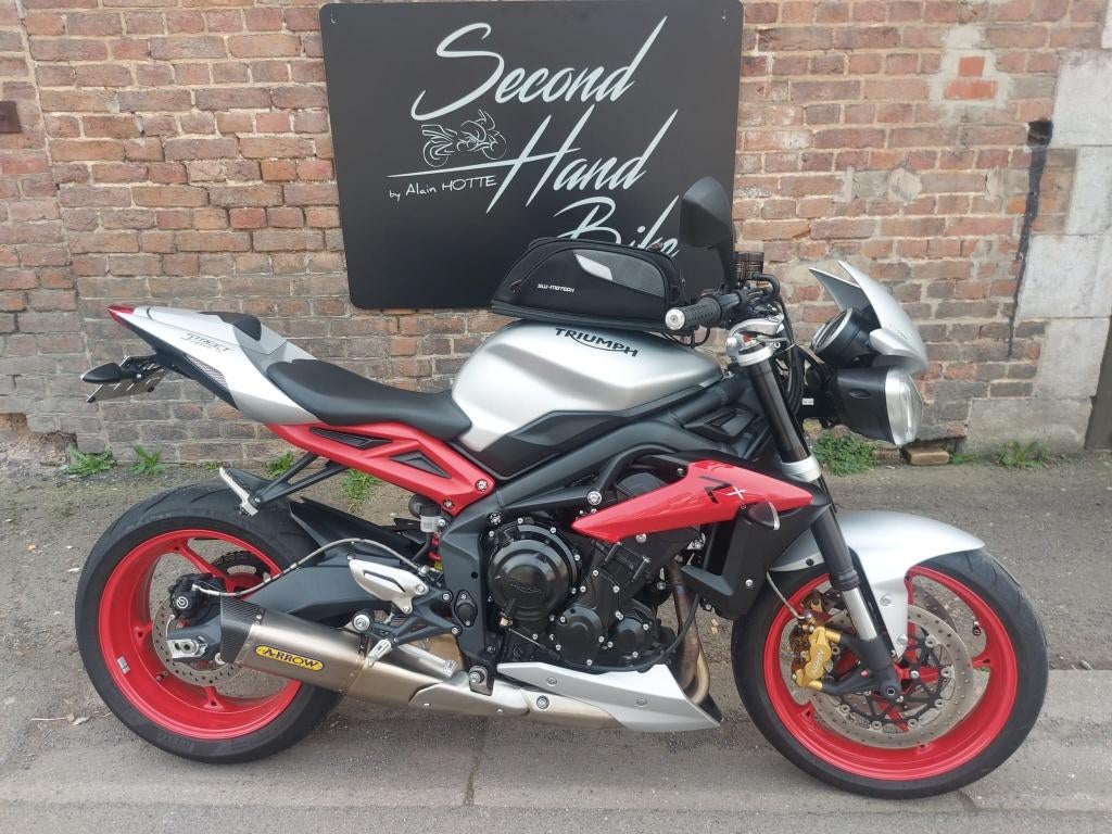 TRIUMPH STREET RX675 NIEUWSTAAT, 6500 EUR, Motoren, Motoren | Triumph, 675 cc, Motorrijbewijs A, Bedrijf, 3 cilinders