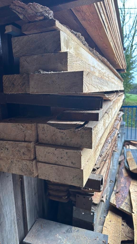 Bois de charpente, Jardin & Terrasse, Enlèvement, Comme neuf
