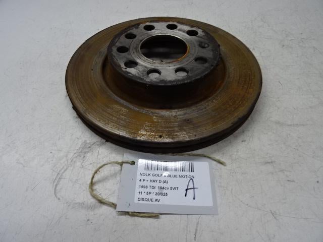 FREIN DISQUE AVANT Volkswagen Golf VI (5K1), Autos : Pièces & Accessoires, Freins & Transmission, Volkswagen, Utilisé