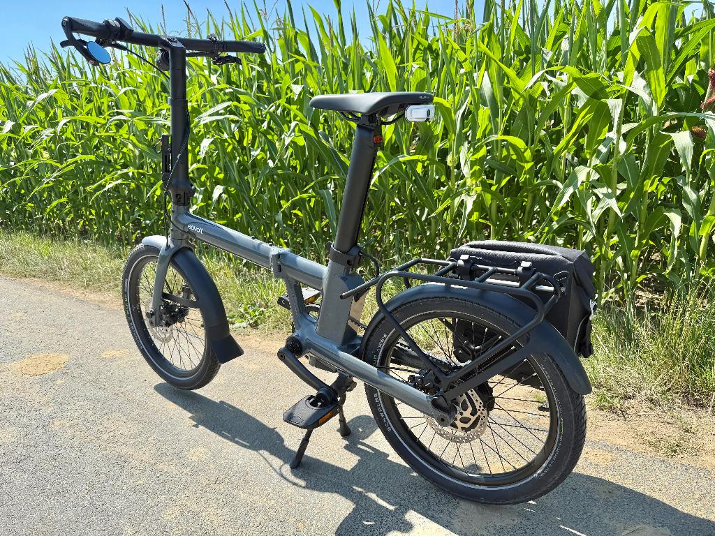 Elektrische Plooifiets Eovolt Afternoon Pro, Fietsen en Brommers, Elektrische fietsen, Zo goed als nieuw, 50 km per accu of meer