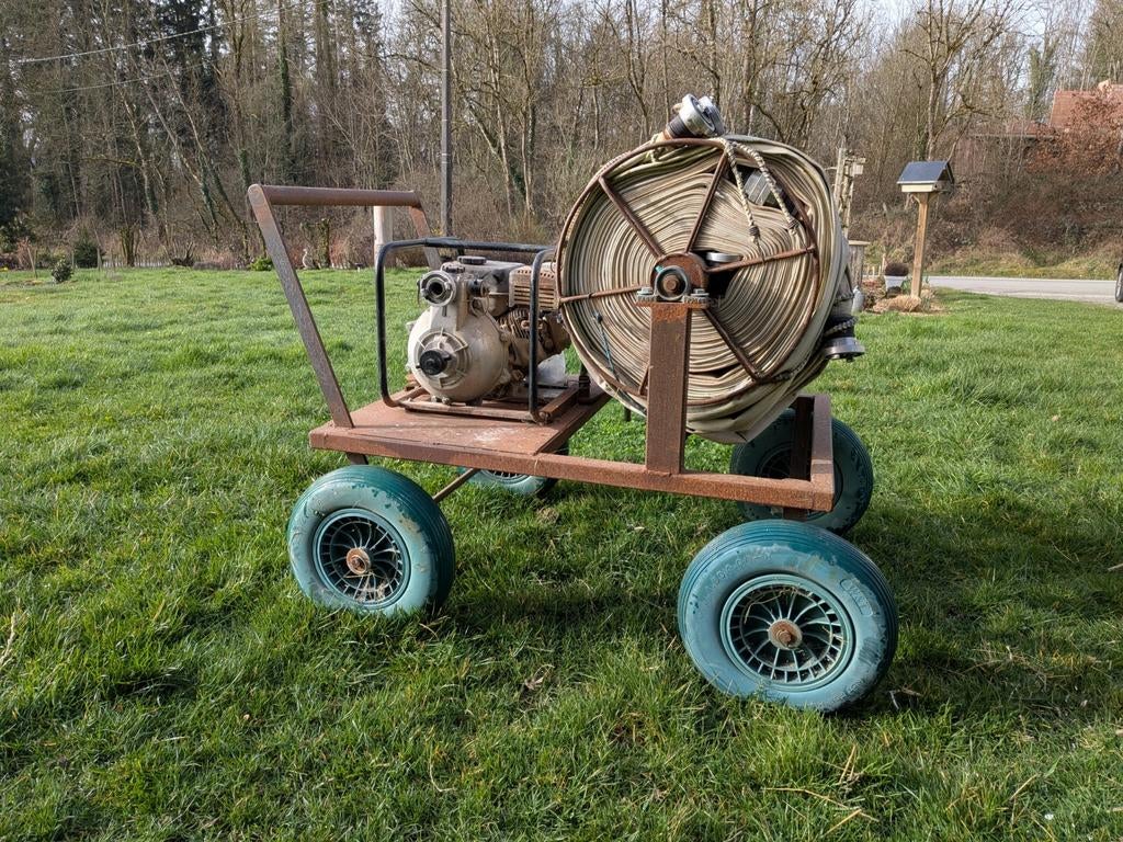 Pompe à eau - moteur thermique, Enlèvement