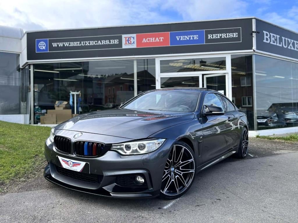 BMW 420I*F32*B-48*COUPE*PACK-M*AUTO*TOIT-OUVRANT*CARPLAY, Auto's, BMW, Automaat, Achterwielaandrijving, 4 cilinders, Bedrijf