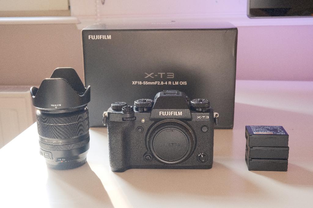 Fujifilm X-T3 + XF 18-55mm F/2.8-4.0 R LM OIS, Ophalen, Compact, 26 Megapixel, Zo goed als nieuw