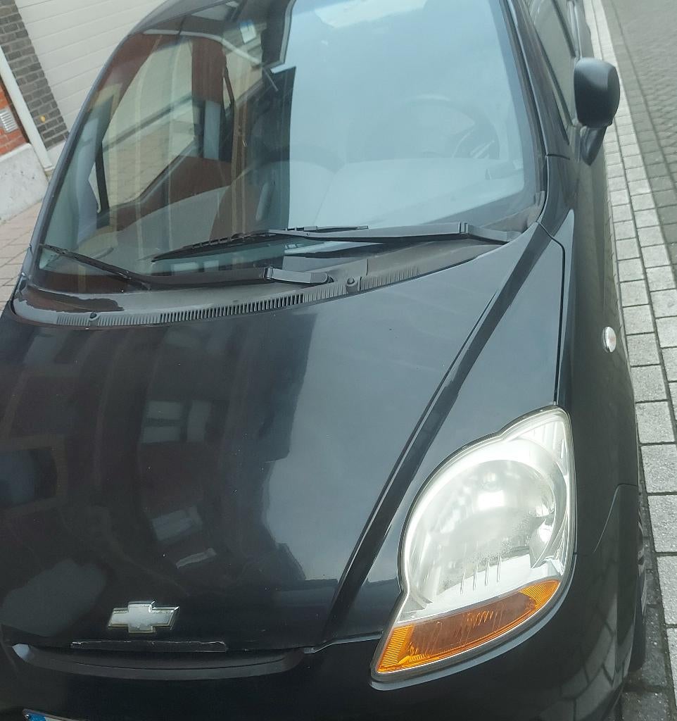 Chevroelet, Auto's, Voorwielaandrijving, Stof, Matiz, Zwart