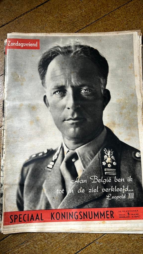 3 tijdschriften Zondagsvriend uit 1952/1953, Ophalen, 1940 tot 1960, Tijdschrift