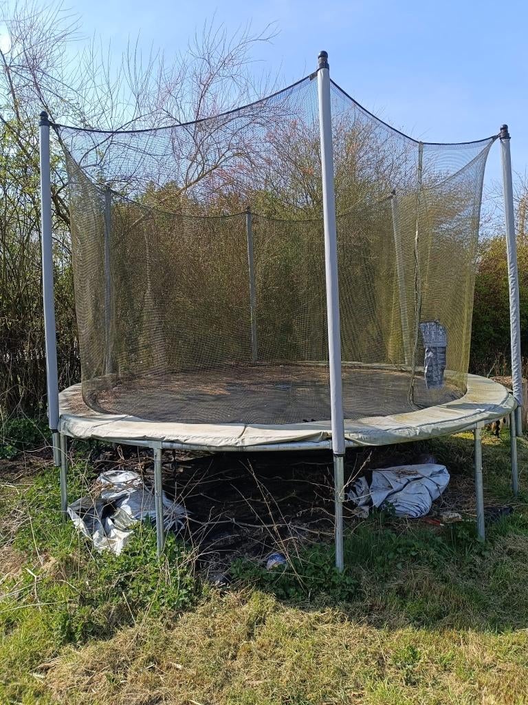 Domyos trampoline voor het hele gezin, Ophalen, Gebruikt