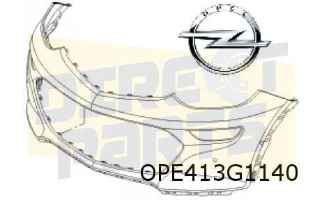 Opel Ampera-e voorbumper (UHV vision 360) (te spuiten) Origi, -, -, Opel, Nieuw
